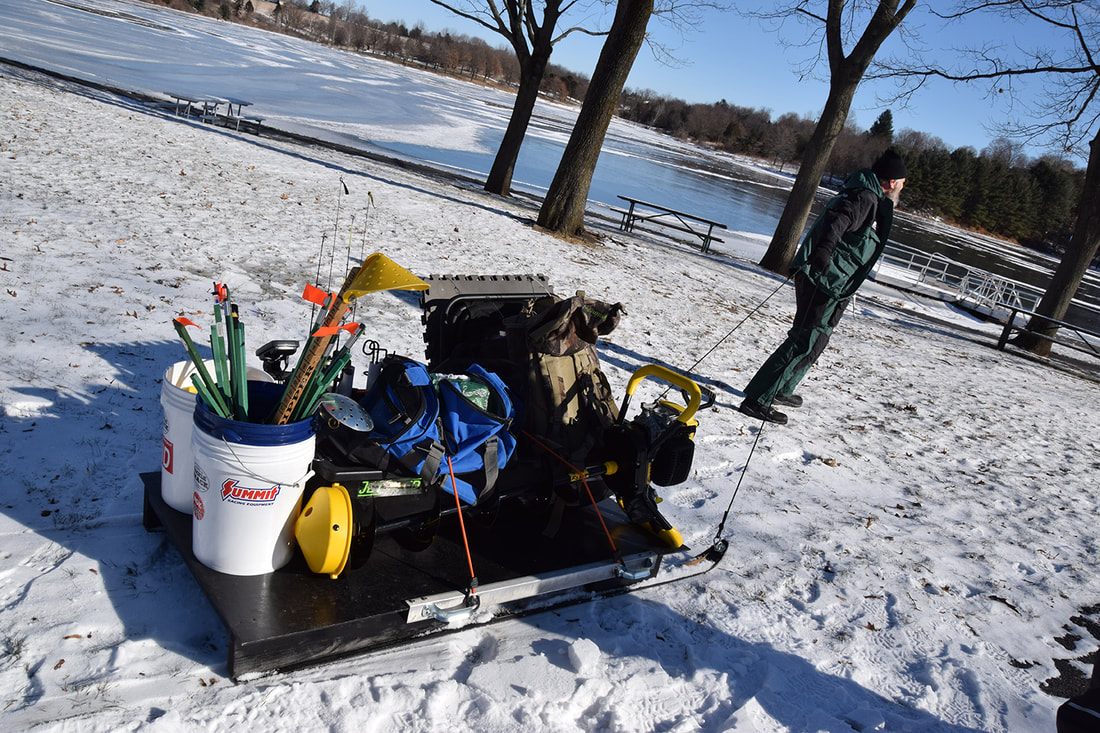 The long awaited ice fishing season is finally here -but mostly on northern  waters
